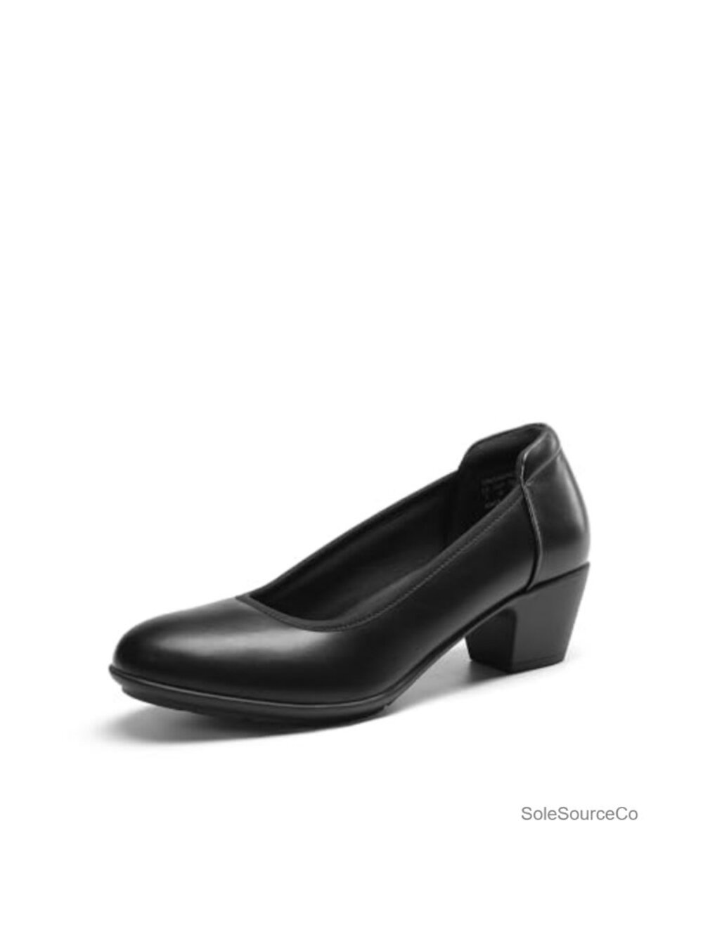 Arch Support Block Heel PU Pumps Dress Work Shoes
